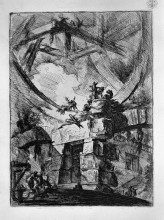 Копия картины "the giant wheel" художника "пиранези джованни баттиста"