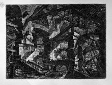 Копия картины "the gothic arch" художника "пиранези джованни баттиста"