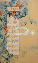 Копия картины "le mois de d&#233;cembre, avec le voyage des rois mages" художника "аббема луиза"
