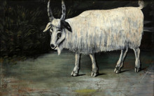 Копия картины "goat" художника "пиросмани нико"