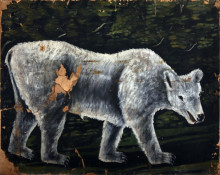 Копия картины "a bear" художника "пиросмани нико"