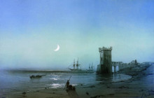 Картина "морской пейзаж" художника "айвазовский иван"