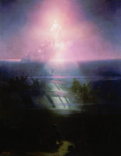 Картина "гибель корабля лефорт. аллегорическое изображение" художника "айвазовский иван"