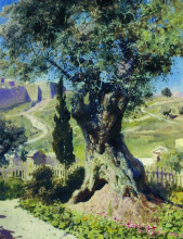 Копия картины "олива в гефсиманском саду" художника "поленов василий"