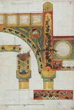 Репродукция картины "детали золотых ворот" художника "поленов василий"