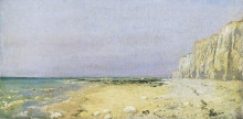 Копия картины "нормандский берег" художника "поленов василий"