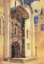 Картина "успенский собор. южные врата" художника "поленов василий"