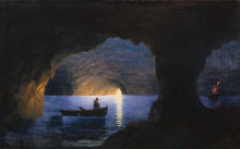 Репродукция картины "лазоревый грот. неаполь" художника "айвазовский иван"