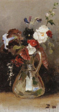 Копия картины "букет цветов" художника "поленов василий"