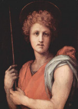 Копия картины "st. sebastian" художника "понтормо джакопо"