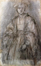 Картина "portrait of a youth" художника "понтормо джакопо"