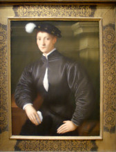 Картина "portrait of ugolino martelli" художника "понтормо джакопо"