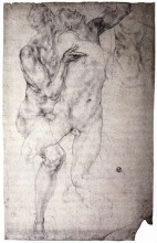 Копия картины "two nudes" художника "понтормо джакопо"