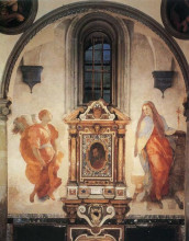 Картина "annunciation" художника "понтормо джакопо"