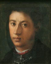 Картина "alessandro de&#39; medici" художника "понтормо джакопо"