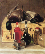 Копия картины "still life with mallards" художника "поуп александр"