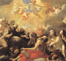 Картина "christ in glory" художника "прети маттиа"