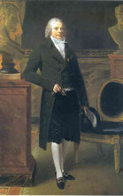 Картина "portrait of charles maurice de talleyrand-perigord" художника "прюдон пьер поль"