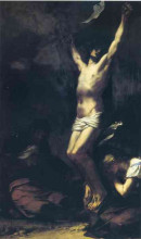 Репродукция картины "crucifixion" художника "прюдон пьер поль"