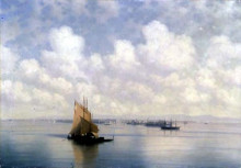Картина "морской пейзаж" художника "айвазовский иван"