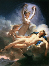 Репродукция картины "aurora and cephalus" художника "пьер-нарцисс герен"