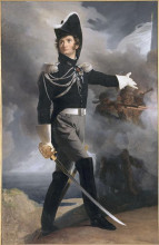 Картина "portrait of louis du vergier" художника "пьер-нарцисс герен"