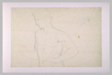 Картина "study of a young man seen in chest" художника "пьер-нарцисс герен"