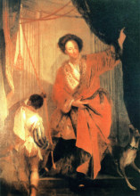 Репродукция картины "ernst friedrich baron of the inn and knyphausen, royal prussian minister" художника "пэн антуан"