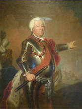 Копия картины "portrait of frederick william i of prussia" художника "пэн антуан"