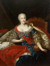 Репродукция картины "johanna holstein gottorp" художника "пэн антуан"