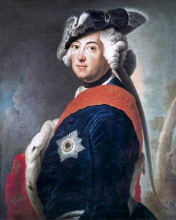 Картина "frederick ii of prussia" художника "пэн антуан"