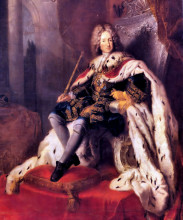 Картина "frederik i of prussia" художника "пэн антуан"