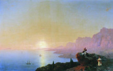 Картина "морской залив" художника "айвазовский иван"