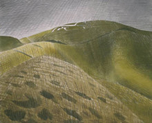 Копия картины "the vale of the white horse" художника "равилиус эрик"
