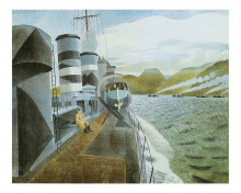 Картина "leaving scapa flow" художника "равилиус эрик"