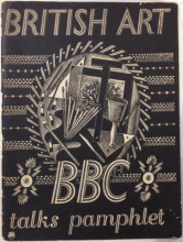 Репродукция картины "bbc british art talks pamphlet" художника "равилиус эрик"