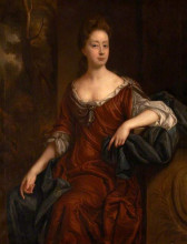 Копия картины "mary morice of wirrington" художника "райли джон"