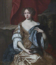 Картина "catherine vernon, mrs george vernon of sudbury" художника "райли джон"