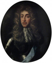 Репродукция картины "james, duke of york, later king james ii" художника "райли джон"