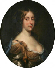 Картина "mrs joseph cox, n&#233;e elizabeth macro" художника "райли джон"