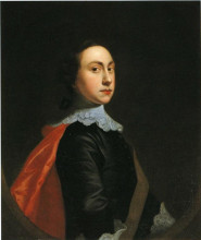 Копия картины "self-portrait at the age of about twenty" художника "райт джозеф"