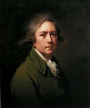 Репродукция картины "self-portrait at the age of about fifty" художника "райт джозеф"