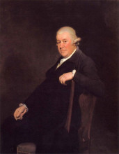 Картина "reverend basil bury beridge" художника "райт джозеф"