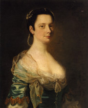 Картина "portrait of a lady" художника "райт джозеф"