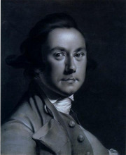 Картина "self-portrait" художника "райт джозеф"