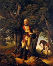 Картина "captain robert shore milnes" художника "райт джозеф"