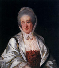 Копия картины "mrs. samuel crompton" художника "райт джозеф"