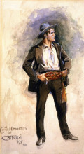 Картина "self portrait [no. 4]" художника "рассел чарльз марион"