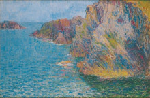Картина "la pointe de morestil par mer calme" художника "расселл джон питер"