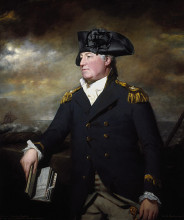Копия картины "rear-admiral charles inglis" художника "реборн генри"